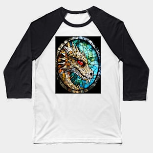 Evil dragon face Baseball T-Shirt